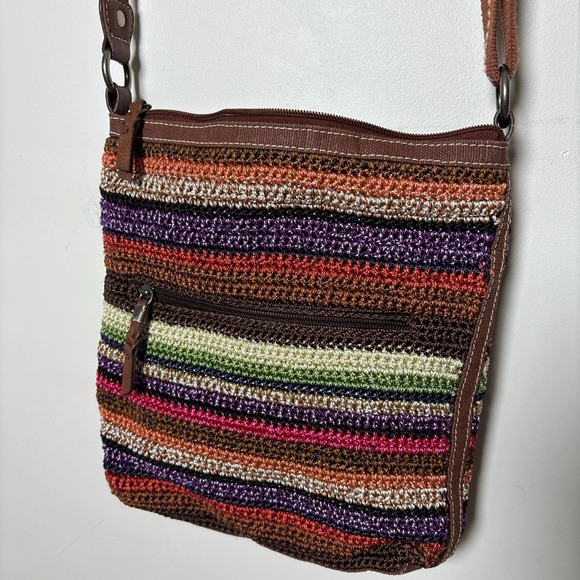 The Sak Lucia Crochet Crossbody Bag Women's Small Excellent Condition - Picture 5 of 16